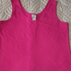 Chico's Fuchsia Tank Top